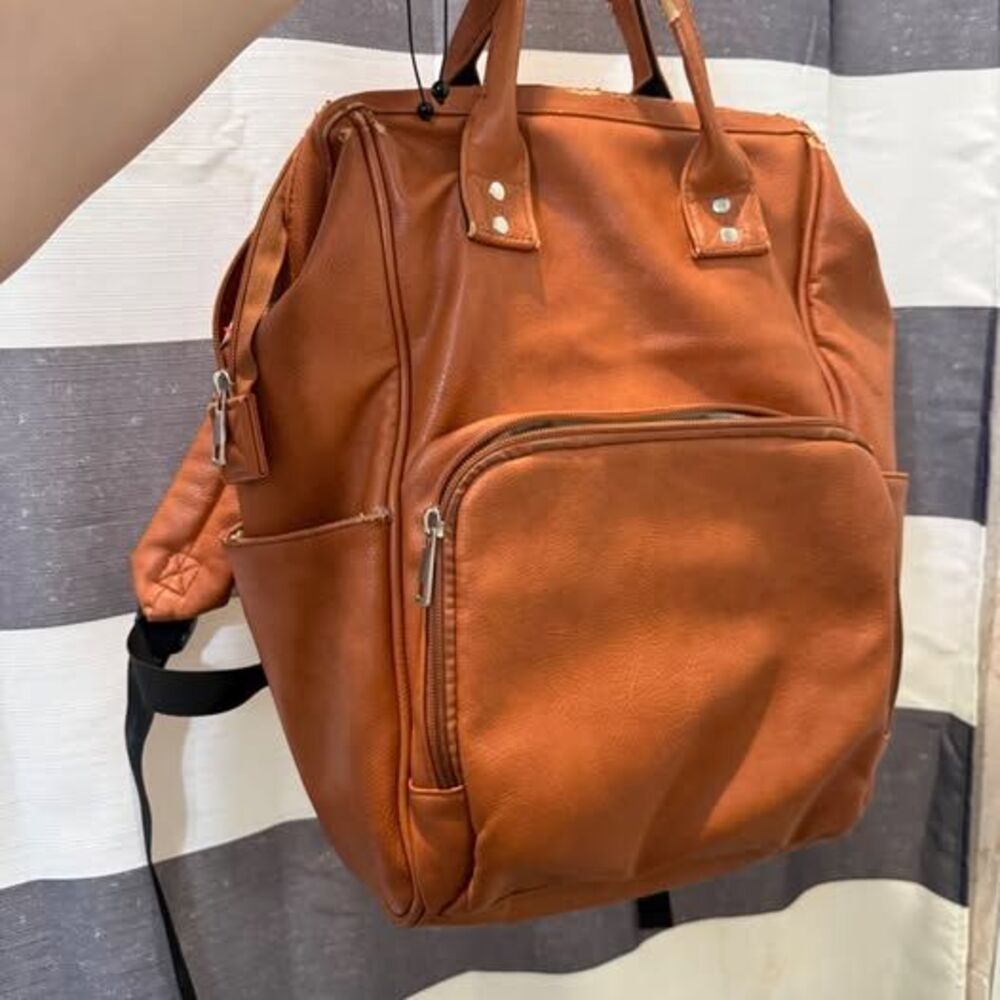 Flawed cheap diaper bag vegan leather cute toddler baby sale